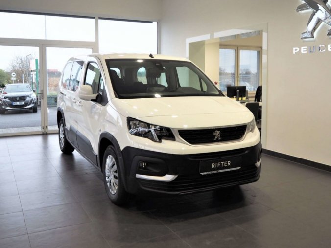 Peugeot Rifter, LONG ACTIVE 1.2 110k MAN6, barva bílá