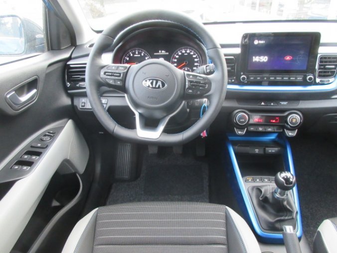 Kia Stonic, 1.2 DPI TOP, barva modrá