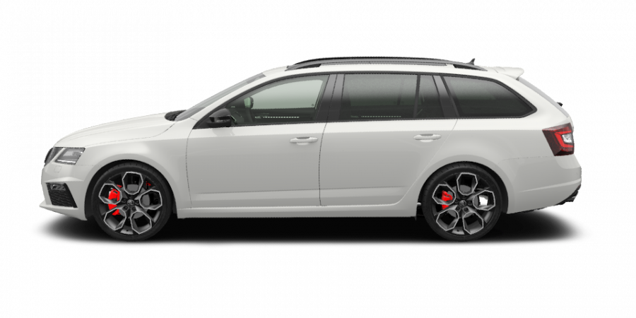 Škoda Octavia, 2,0 TSI 180 kW 6-stup. mech., barva bílá