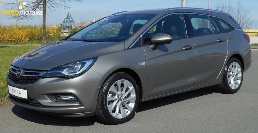 Opel Astra, K 1.4 Turbo Innovation ST, barva šedá