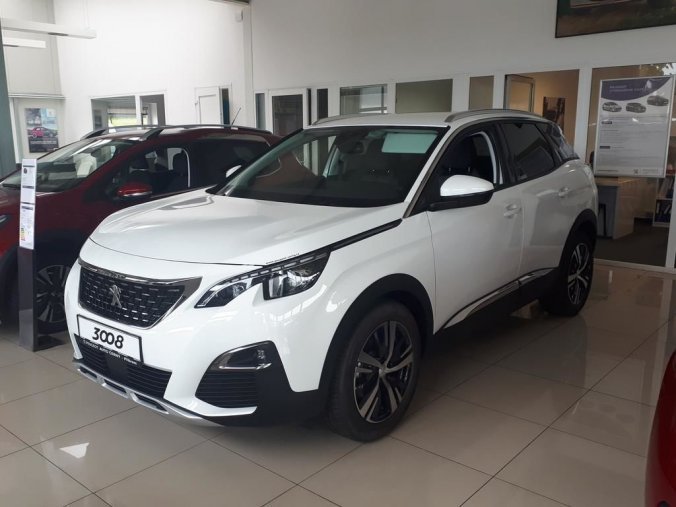 Peugeot 3008, ALLURE 1.5 BlueHDi 130k MAN6, barva bílá