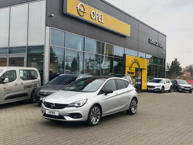 Opel Astra, "K" ULTIMATE 1.2 Turbo 81kw, barva červená