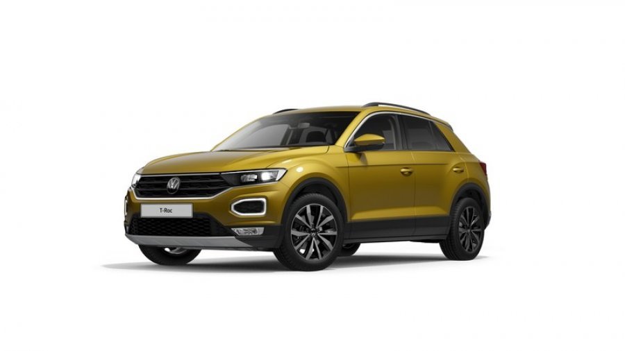 Volkswagen T-Roc, Maraton Edition 1,5 TSI ACT 6G, barva žlutá