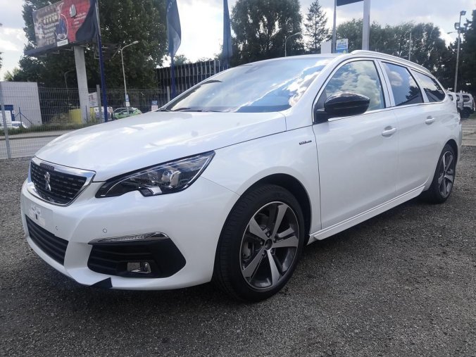 Peugeot 308, SW GT LINE 1.2 PT 130k MAN6, barva bílá