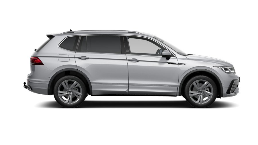 Volkswagen Tiguan Allspace, Allspace R-Line 2,0 TDI 142 kW 4M 7DSG, barva stříbrná