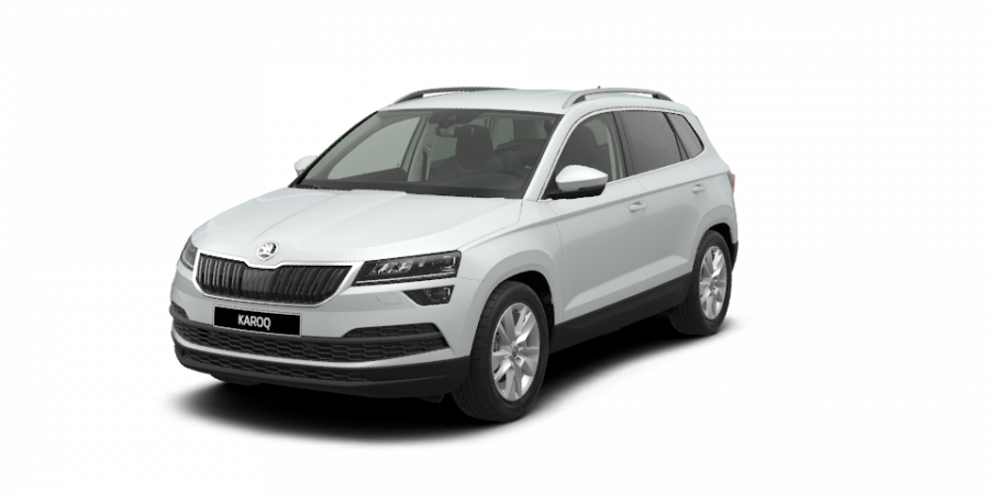 Škoda Karoq, 2,0 TDI 140 kW 7-stup. automat. 4x4, barva bílá