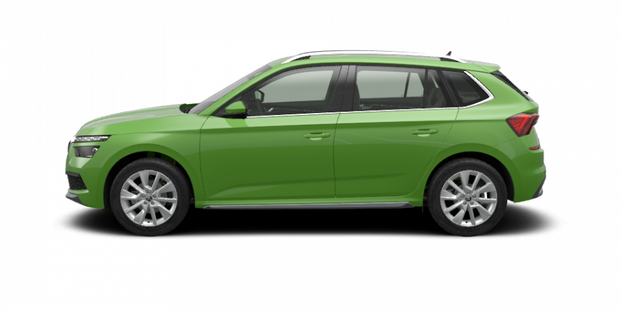 Škoda Kamiq, 1,0 TSI 85 kW 6-stup. mech., barva zelená