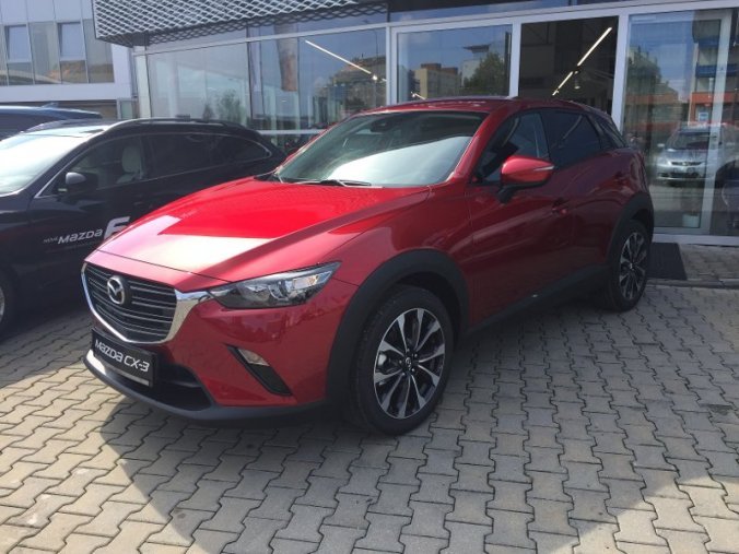 Mazda CX-3, 2,0 Skyactiv-G121, barva červená