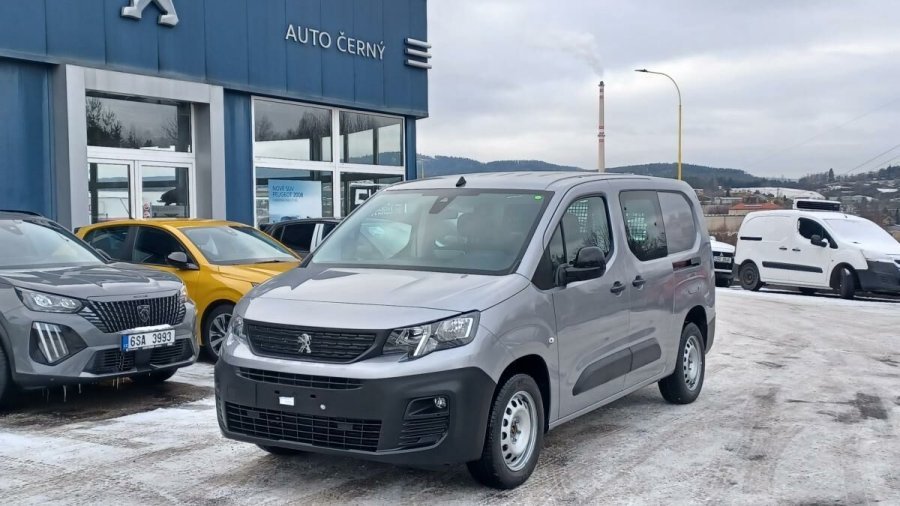 Peugeot Partner, Peugeot Partner Polocombi L2 1000 1.5 BlueHDi, barva šedá