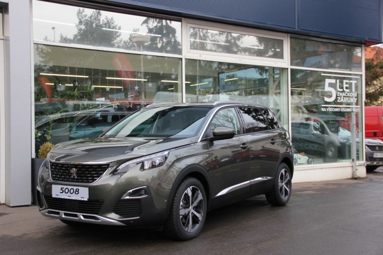 Peugeot 5008, ALLURE 1.2 PureTech 130 S&S EA, barva šedá