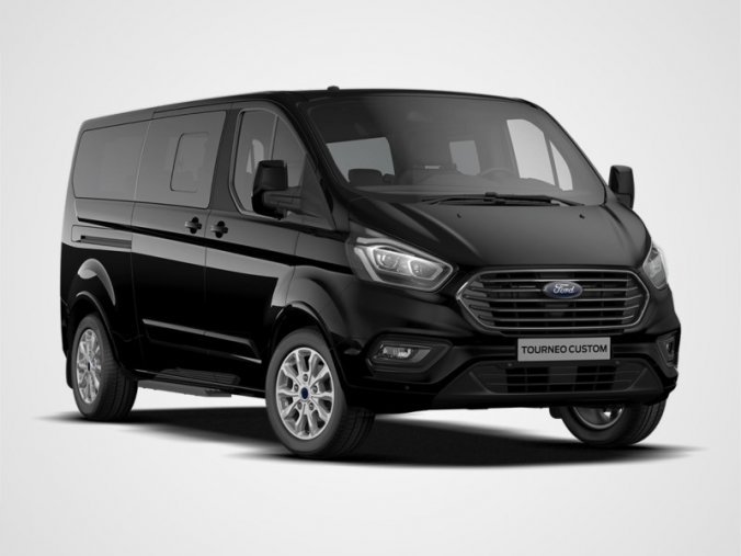 Ford Tourneo Custom, 2.0 EcoBlue, barva černá