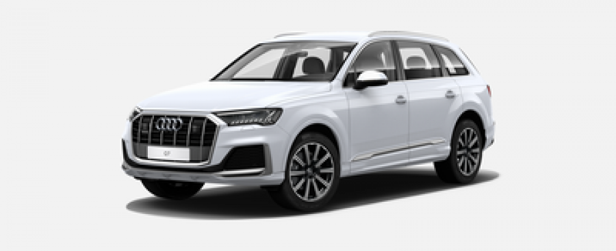 Audi Q7, Nové  S line 50 TDI 210 kW quattro, barva bílá