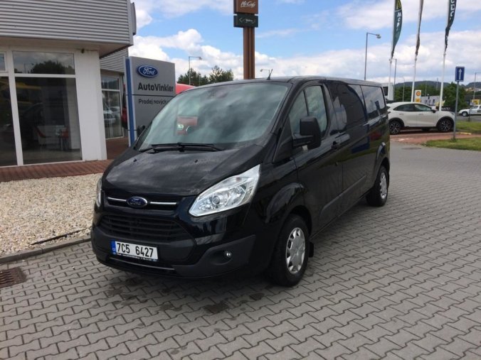 Ford Transit, kombi van 5 míst CZ nezávis. top. záruka, barva černá