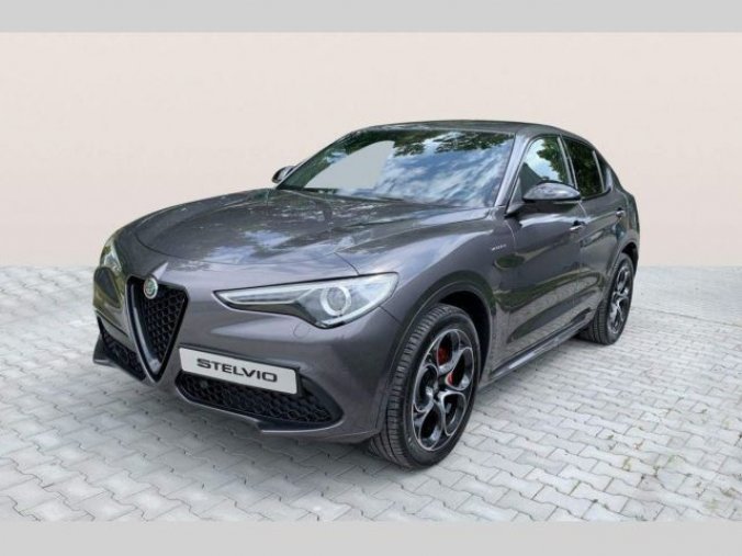 Alfa Romeo Stelvio, 2.0 Turbo 280k Q4 VELOCE, barva šedá