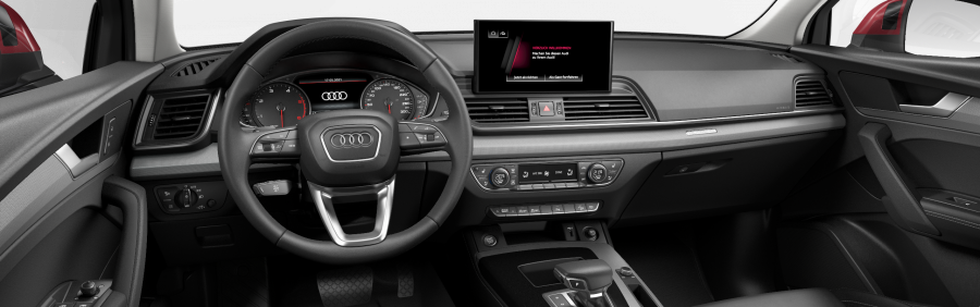 Audi Q5 Sportsback, Q5 SB Advanced 40 TDI 150kW quattro, barva červená