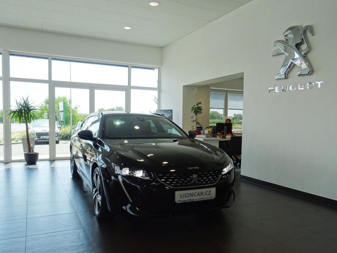 Peugeot 508, SW GT BlueHDi 180 255k EAT8, barva černá