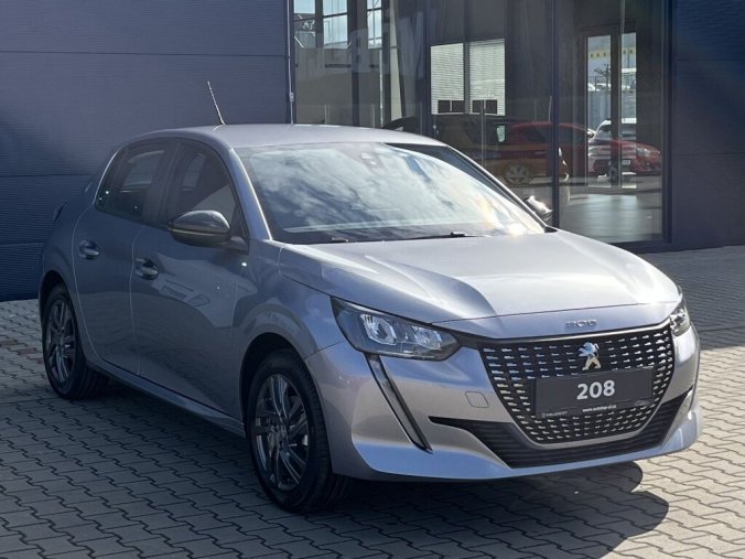 Peugeot 208, ACTIVE PACK 1,2 75k+LED SVĚTLA + VÝHŘEV SEDAD, barva šedá