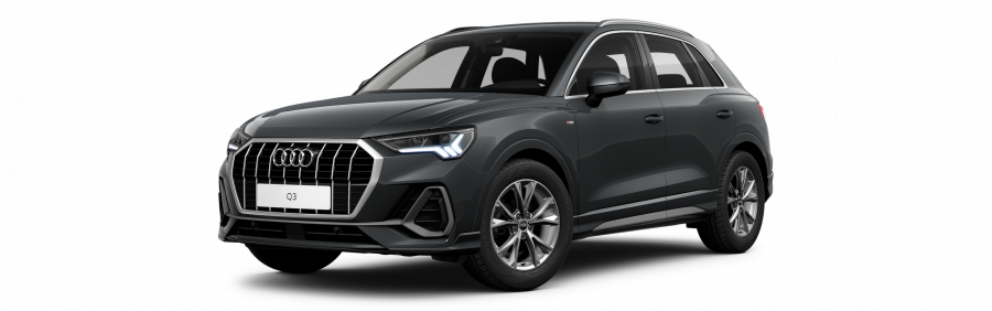 Audi Q3, Q3 S line 35 TDI 110 kW, barva šedá