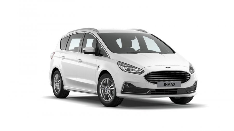 Ford S-MAX, Titanium, 5dveřová, 2.0 EcoBlue 110 kW/150 k, 6st. manuální, barva bílá