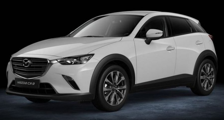 Mazda CX-3, 2.0 Skyactiv G121, barva bílá