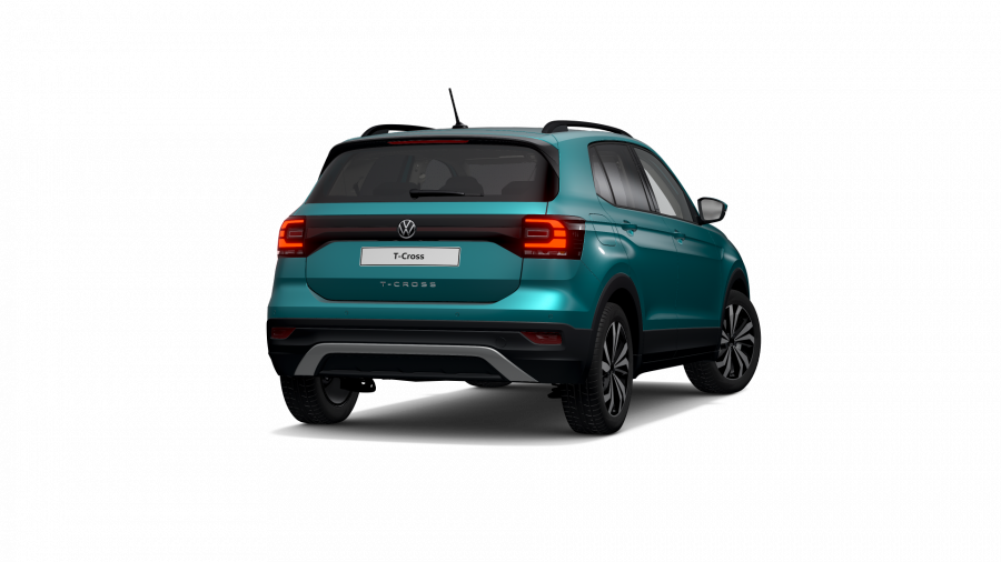 Volkswagen T-Cross, T-Cross Life 1,0 TSI 70 kW 5G, barva tyrkysová