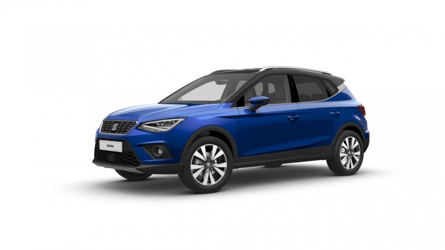 Seat Arona, Arona Xcellence 1.0 TSI 110k, barva modrá