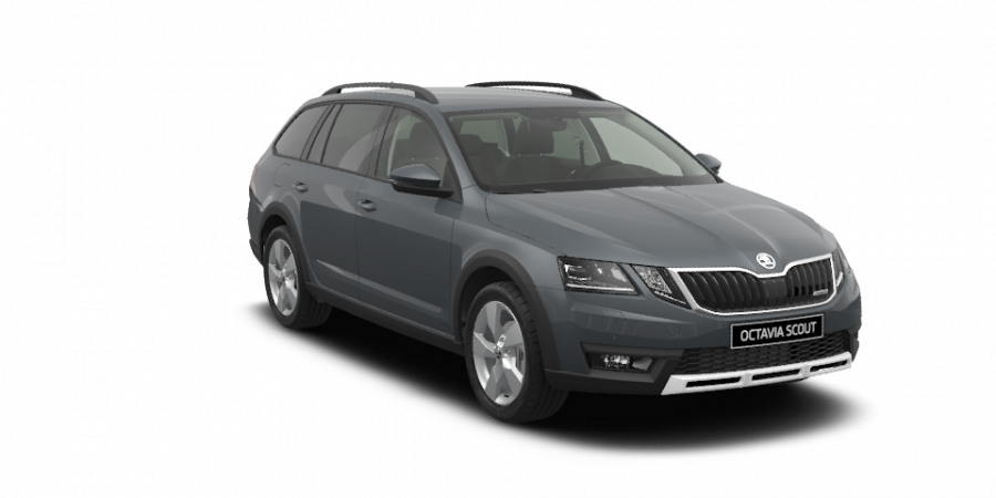 Škoda Octavia, 2,0 TDI 135 kW 7-stup. automat. 4x4, barva šedá