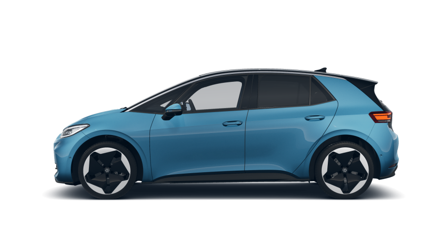 Volkswagen ID.3, ID.3 Pro S (4-místné)150 kW,77 kWh(2023), barva modrá