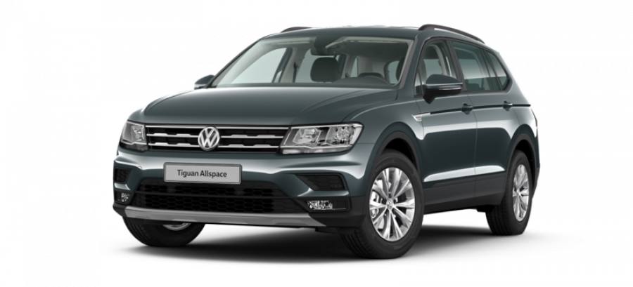 Volkswagen Tiguan Allspace, Trendline 1,5 TSI ACT 7DSG, barva modrá