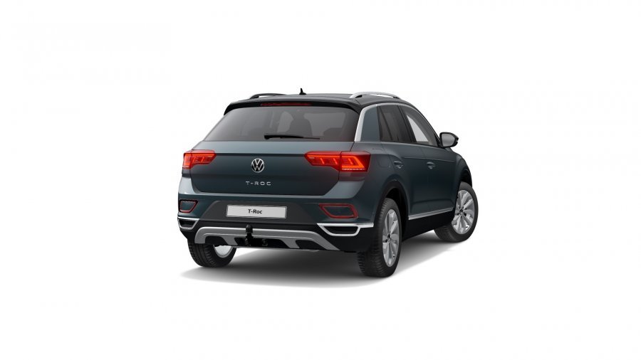 Volkswagen T-Roc, T-Roc Style 1,5 TSI 110 kW 6G, barva modrá