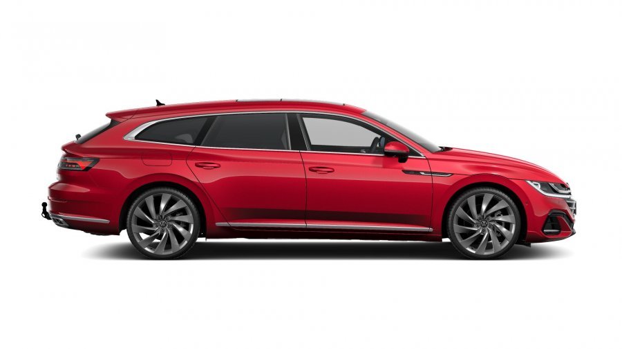 Volkswagen Arteon Shooting Brake, Arteon SB R-Line 2,0 TSI 4MOT 7DSG, barva červená