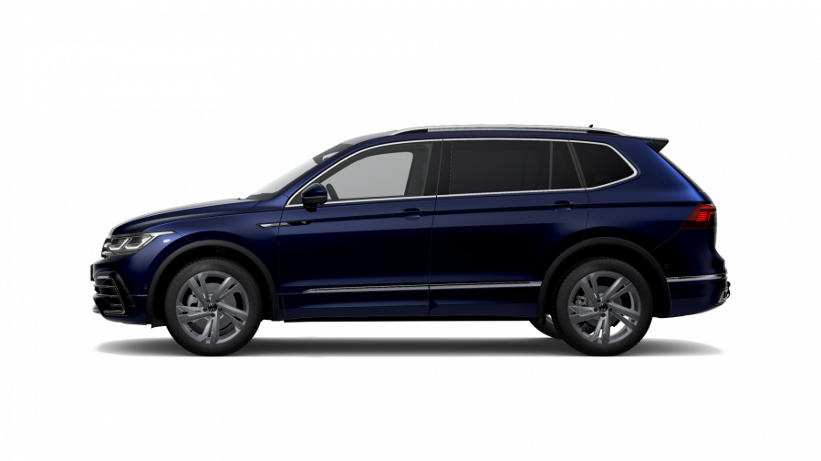 Volkswagen Tiguan Allspace, Allspace R-Line 2,0 TDI 147 kW 4M 7DSG, barva modrá