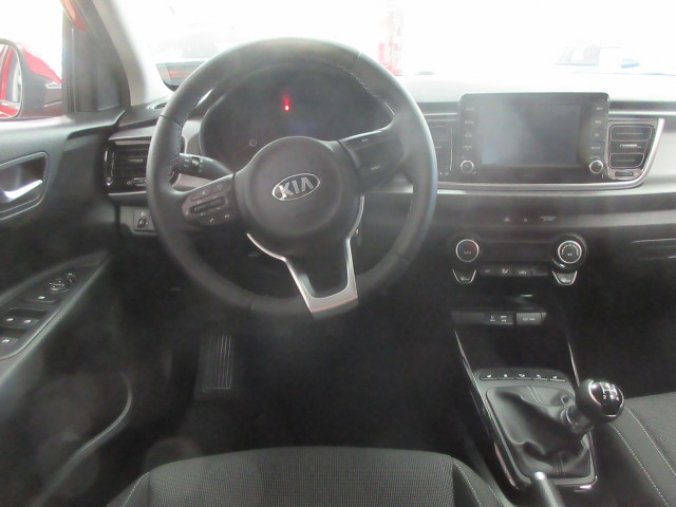 Kia Rio, 1.2 CVVT TOP, barva červená