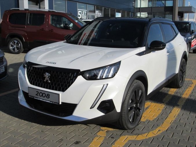 Peugeot 2008, 1.2 155k GT S&S EAT8, barva bílá