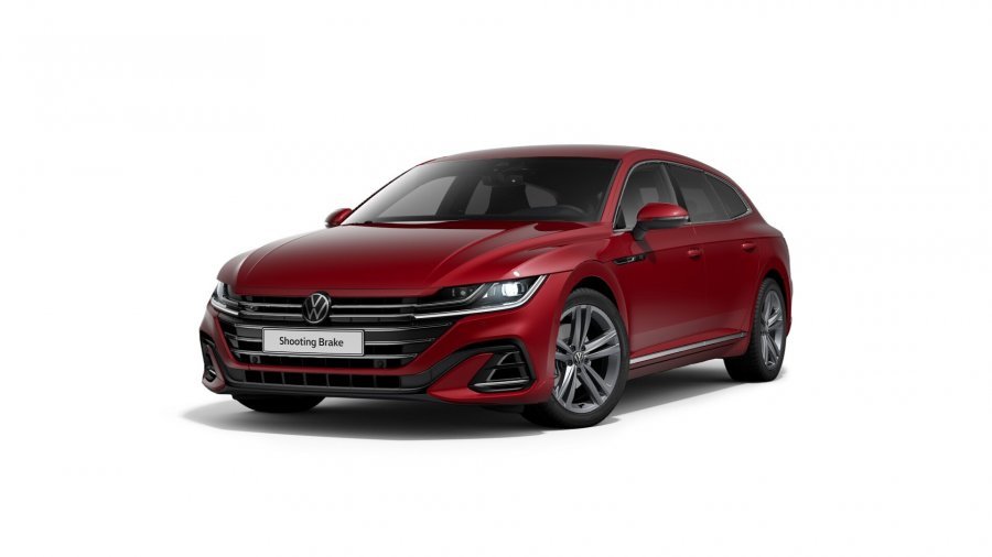 Volkswagen Arteon Shooting Brake, Arteon SB R-Line 2,0 TDI 7DSG, barva červená