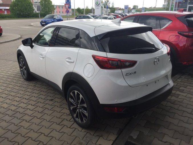 Mazda CX-3, 2,0 Skyactiv-G121, barva bílá