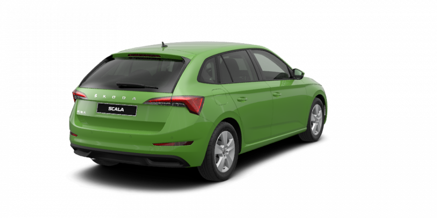 Škoda Scala, 1,0 TSI 85 kW 6-stup. mech., barva zelená