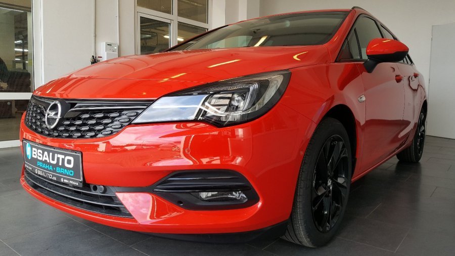 Opel Astra, ELEGANCE 1,2 Turbo + ZP Zdarma, barva červená