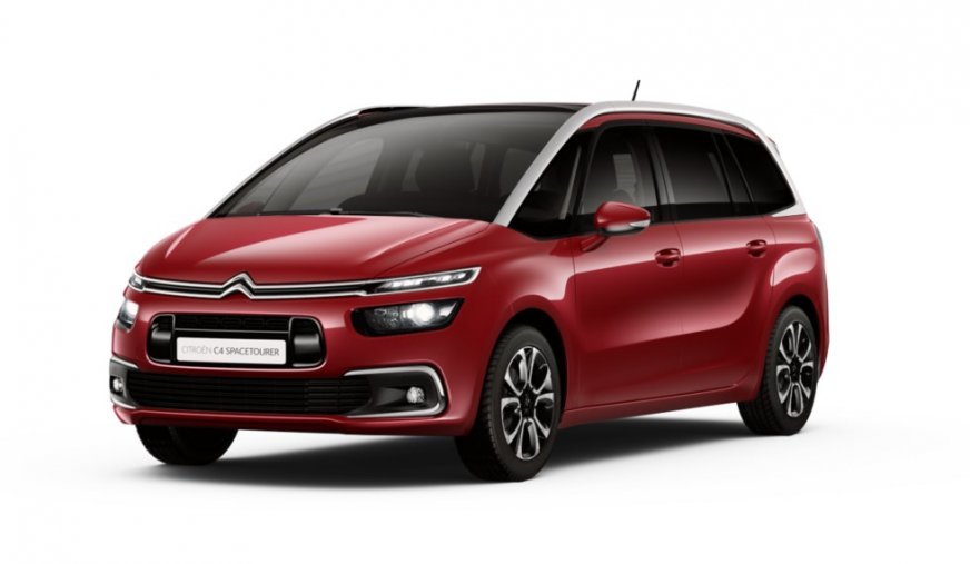 Citroën Grand C4 Spacetourer, 2.0 BlueHDi 160, barva červená