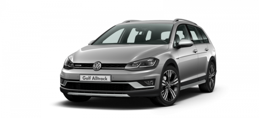 Volkswagen Golf, Alltrack 2,0 TDI SCR 4M 7DSG, barva stříbrná