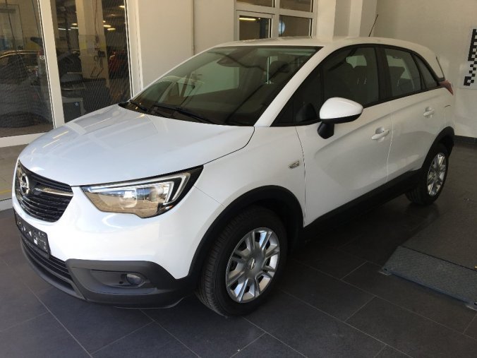 Opel Crossland X, SMILE 1.2 60kW, barva bílá