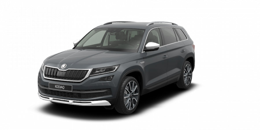 Škoda Kodiaq, 2,0 TDI 140 kW 7-stup. automat. 4x4, barva šedá