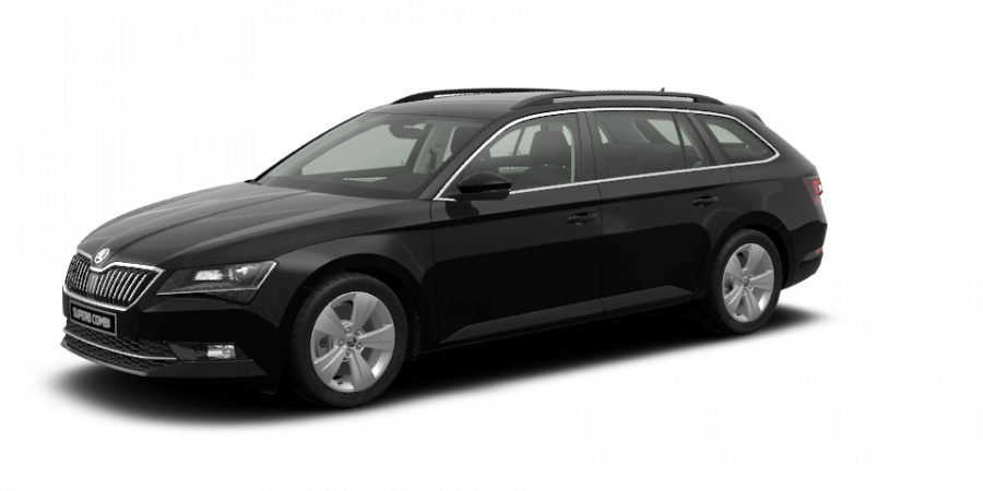 Škoda Superb, 2,0 TDI 110 kW 7-stup. automat., barva černá