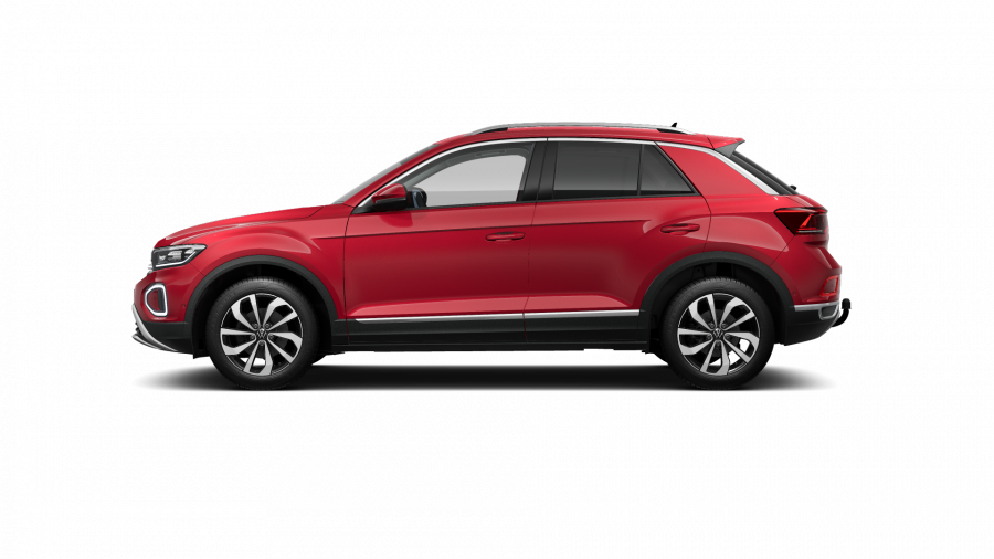 Volkswagen T-Roc, T-Roc Style 1,5 TSI 110 kW 6G, barva červená