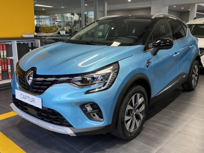 Renault Captur, Intens TCe 130 GPF, barva modrá