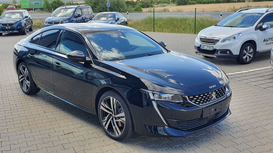 Peugeot 508, GT LINE BlueHDi 180 S&S EAT8, barva černá