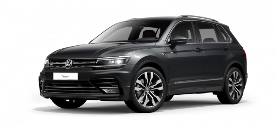 Volkswagen Tiguan, HL R-Line 2,0 TDI 4M 7DSG, barva šedá