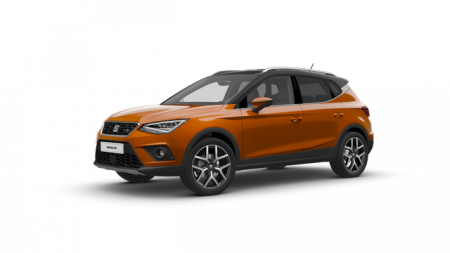 Seat Arona, FR 1.0 TSI 115k, barva oranžová