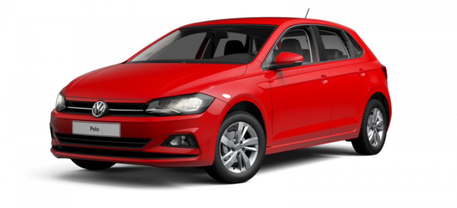 Volkswagen Polo, Maraton Ed. 1,0 TSI 5G, barva červená