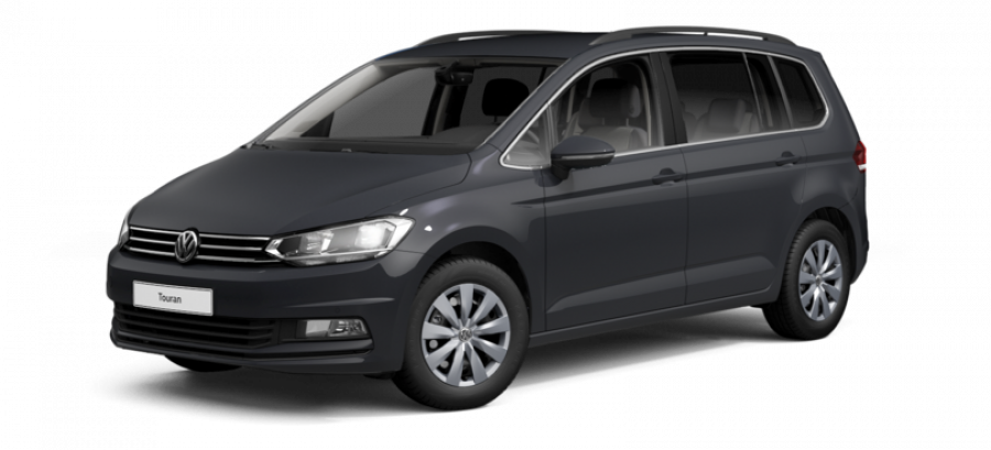 Volkswagen Touran, CL 2,0 TDI 7DSG, barva šedá